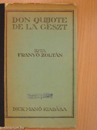 Don Quijote de la Geszt