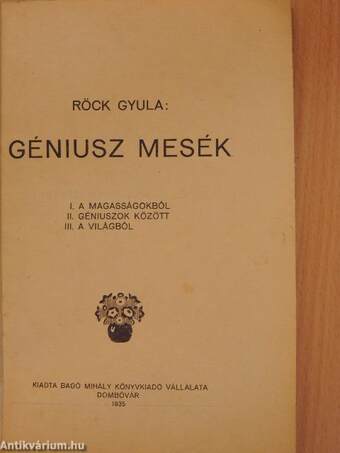 Géniusz mesék