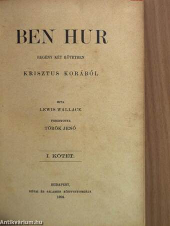 Ben Hur I-II.