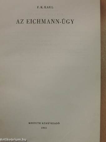 Az Eichmann-ügy