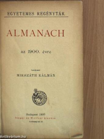 Almanach az 1900. évre