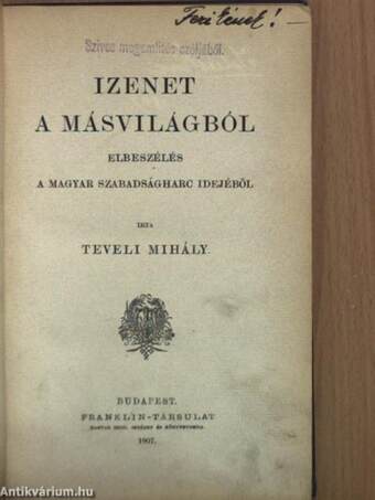 Izenet a másvilágból