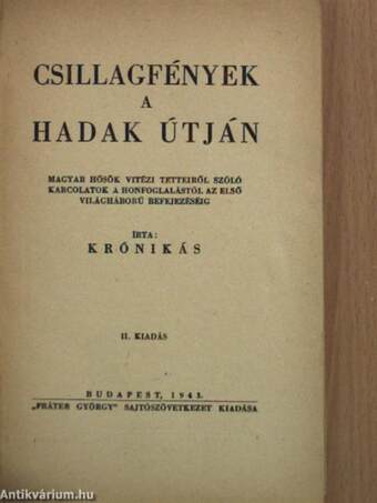 Csillagfények a hadak útján