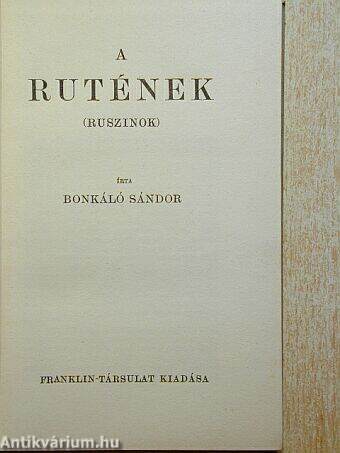 A rutének