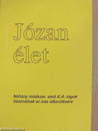 Józan élet