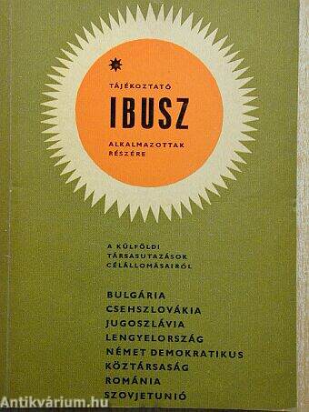 Tájékoztató IBUSZ alkalmazottak részére