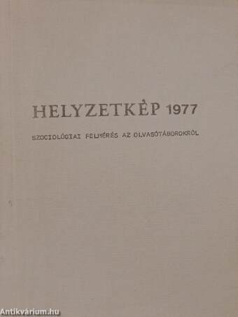 Helyzetkép 1977