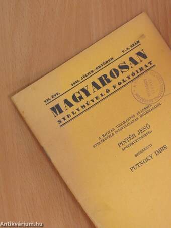 Magyarosan 1938. július-október