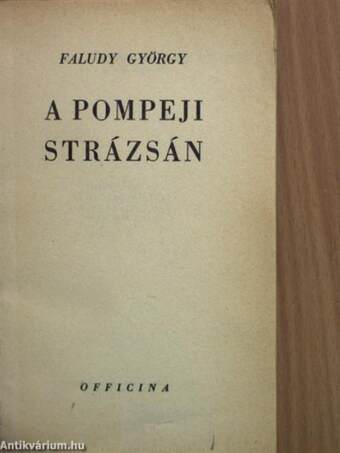 A pompeji strázsán