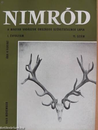 Nimród 1969. november