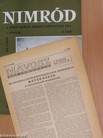 Nimród 1969. november