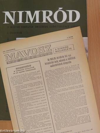 Nimród 1969. szeptember