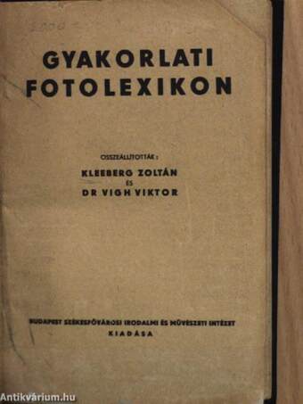 Gyakorlati fotolexikon