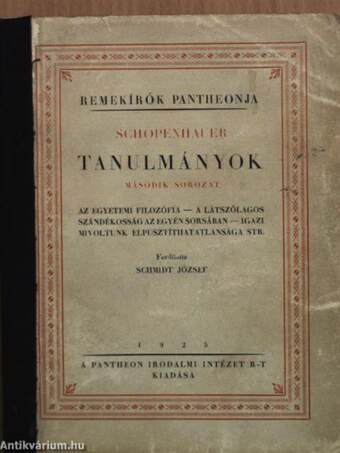 Tanulmányok II.