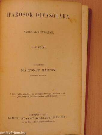 Iparosok olvasótára 1902/1-10