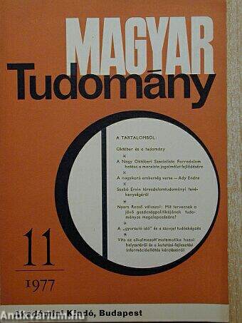 Magyar Tudomány 1977. november