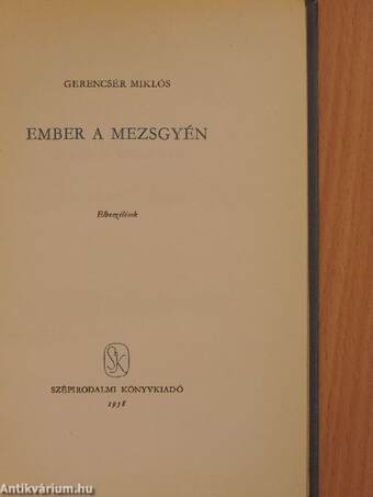 Ember a mezsgyén