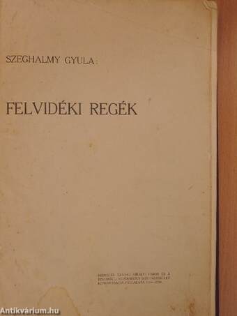 Felvidéki regék