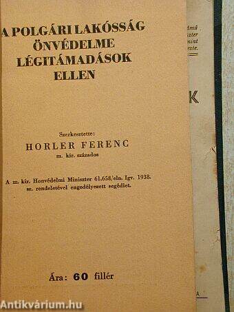 A polgári lakosság önvédelme légitámadások ellen/Légoltalmi ismeretek