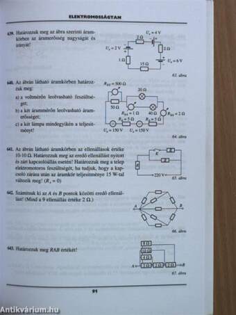 Középiskolai fizika példatár