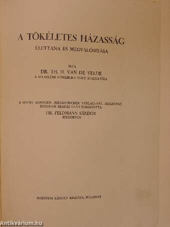 A tökéletes házasság