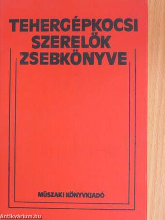 Tehergépkocsi-szerelők zsebkönyve