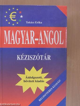 Magyar-angol kéziszótár