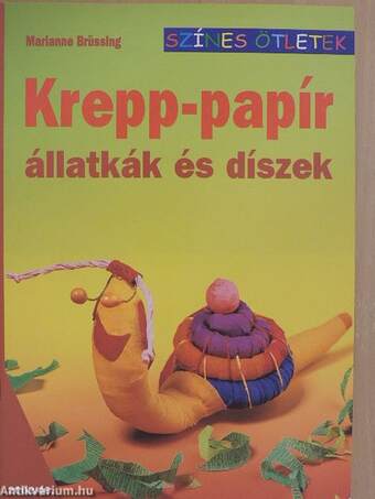 Krepp-papír állatkák és díszek