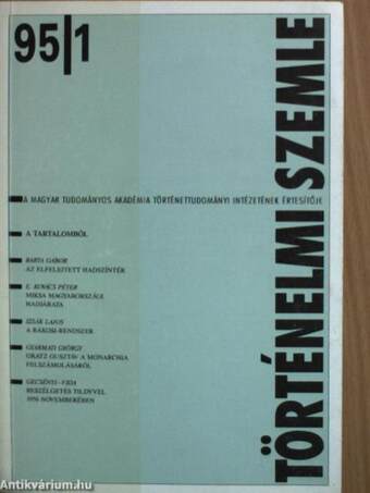 Történelmi Szemle 1995/1.