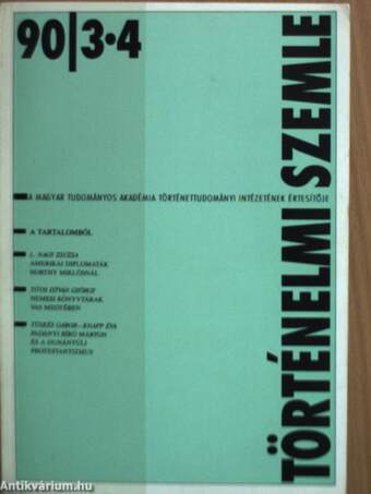 Történelmi Szemle 1990/3-4.