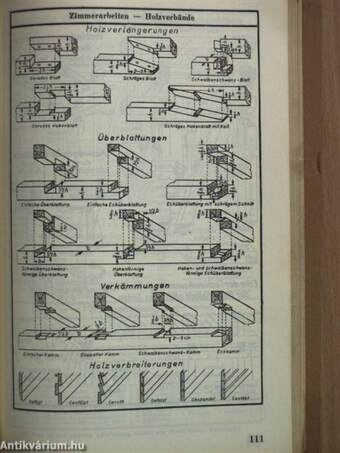 Tabellenbuch für das Bau- und Holzgewerbe