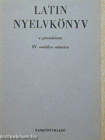 Latin nyelvkönyv