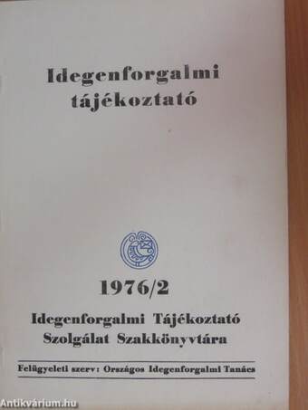 Idegenforgalmi tájékoztató 1976/2.