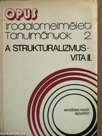 A strukturalizmus-vita II. (töredék)