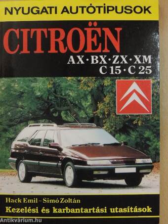 Citroën AX-BX-ZX-XM-C15-C25