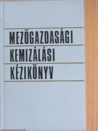 Mezőgazdasági kemizálási kézikönyv