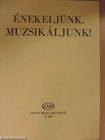 Énekeljünk, muzsikáljunk!