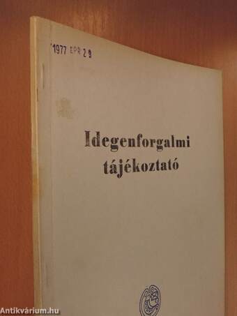 Idegenforgalmi Tájékoztató 1976/3-4.