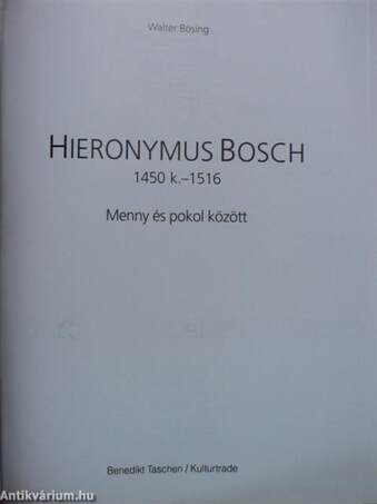 Hieronymus Bosch 1450 k.-1516