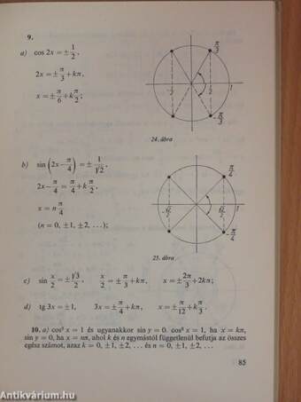 Elemi matematikai példatár I.