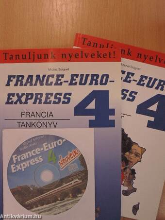 France-Euro-Express 4. - Tankönyv/Munkafüzet - CD-vel