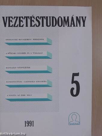 Vezetéstudomány 1991. május