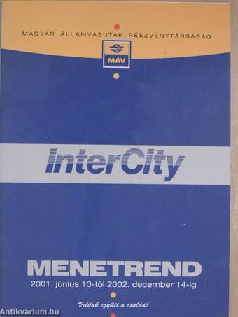 InterCity menetrend