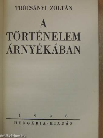 A történelem árnyékában