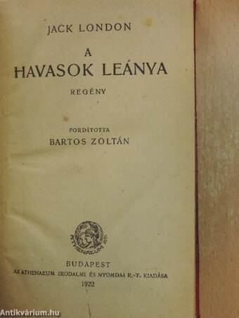 A havasok leánya