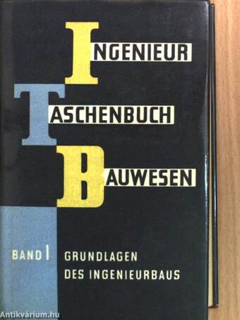 Ingenieurtaschenbuch Bauwesen I.