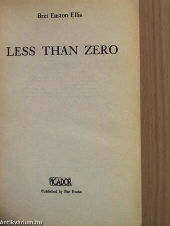 Less than Zero