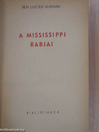 A Mississippi rabjai