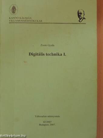 Digitális technika I.