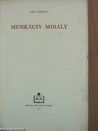 Munkácsy Mihály